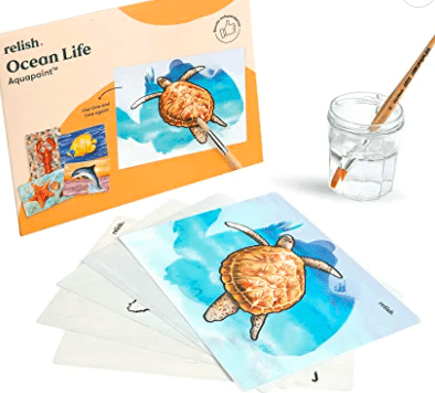 Paint with water craft kit for dementia patient