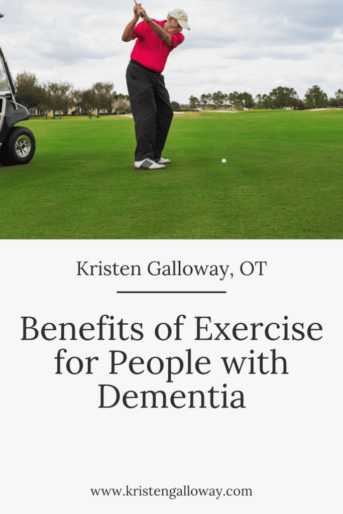 Benefits of Exercise for People with Dementia